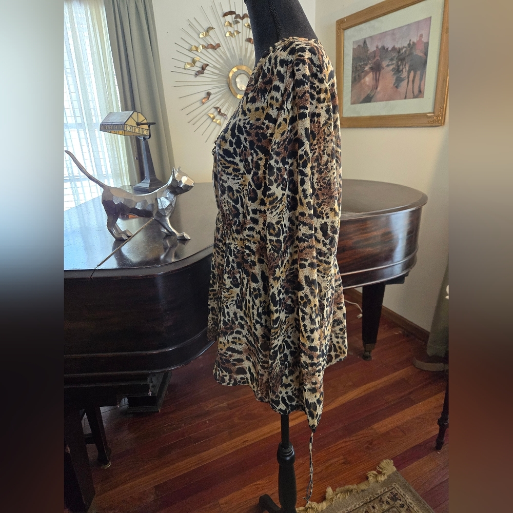 Animal Print Blouse - Picture 3 of 5